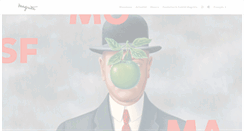 Desktop Screenshot of magritte.be